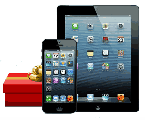 Главные призы iPhone и iPad