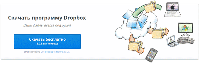 Приложение DropBox